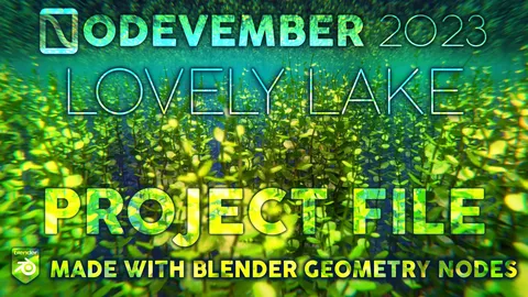 Underwater Plants Project - Blender geometry nodes