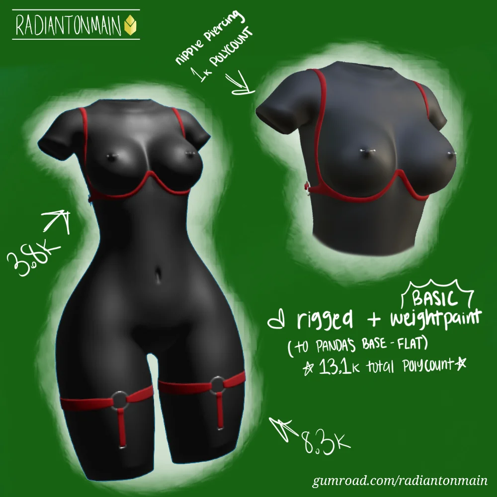 Underwire Halter Bra and Garter Set screenshot 2