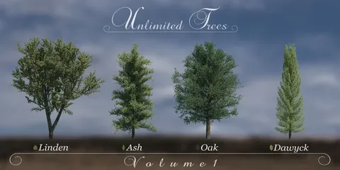 Unlimited Trees Volume 1 - Blender addons
