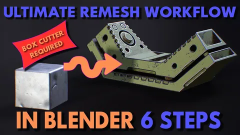 Unlocking the Remesh Workflow - Blender tutorials & courses