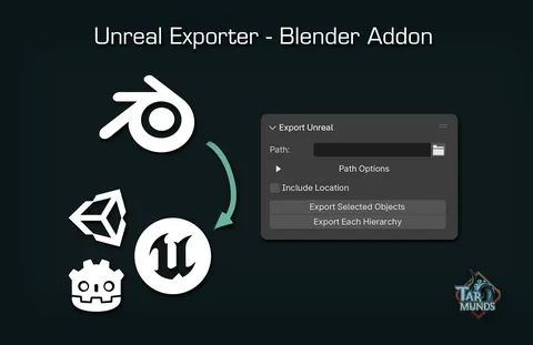 Unreal Exporter - Blender addons