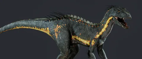 Indominus Raptor V2 - Blender 3d models