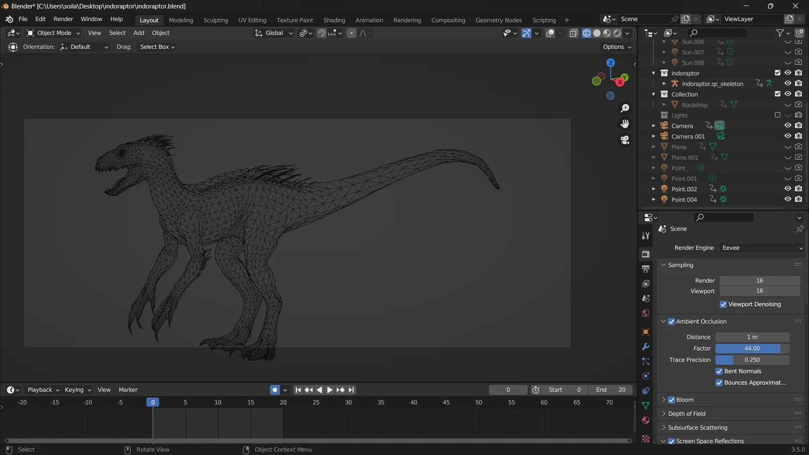 Indominus Raptor V2 screenshot 3