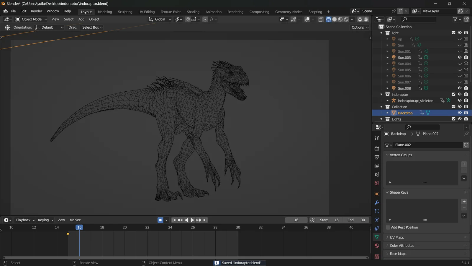 Indominus Raptor V2 screenshot 6
