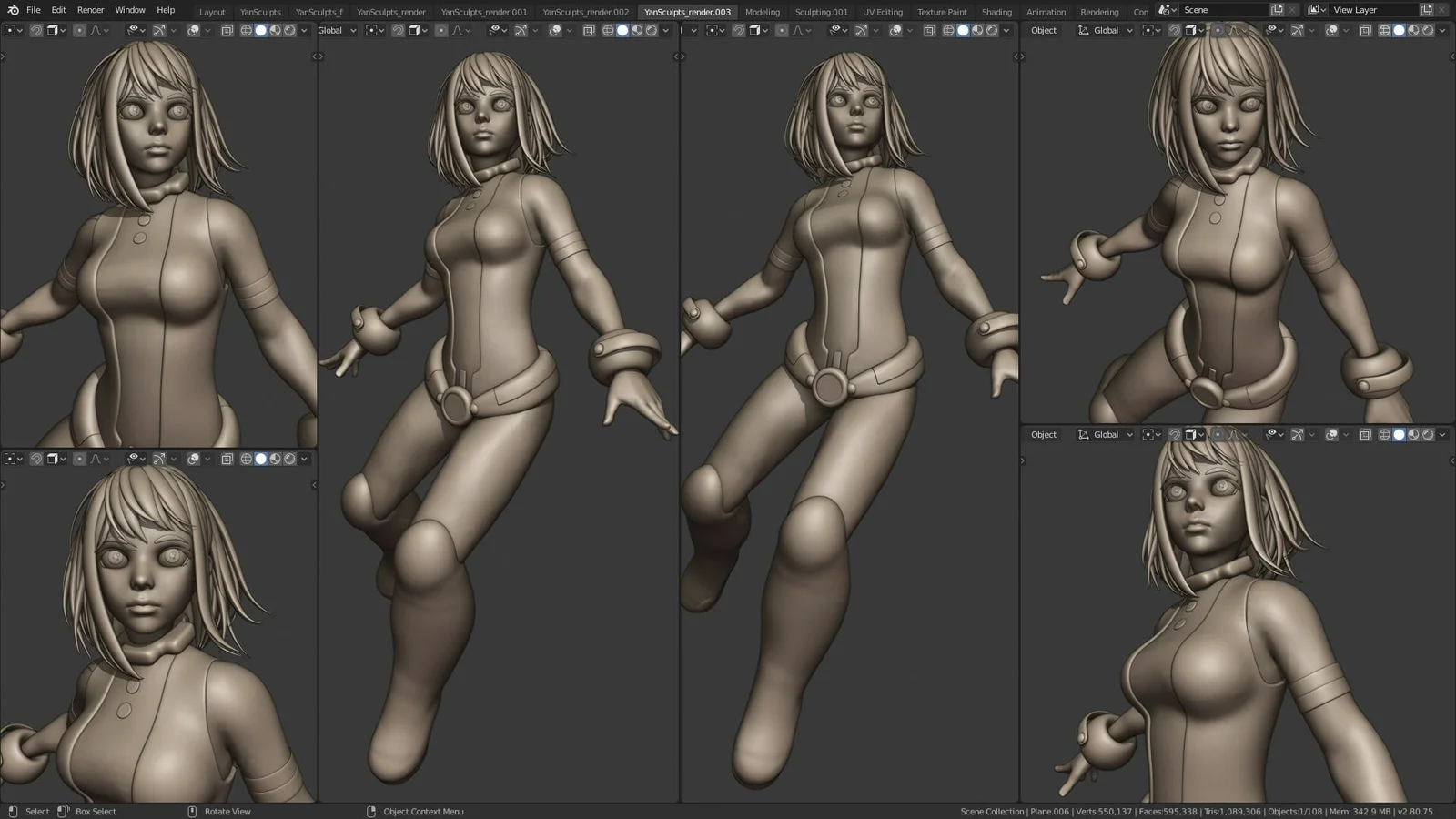 Uraraka Ochako Character Creation screenshot 4