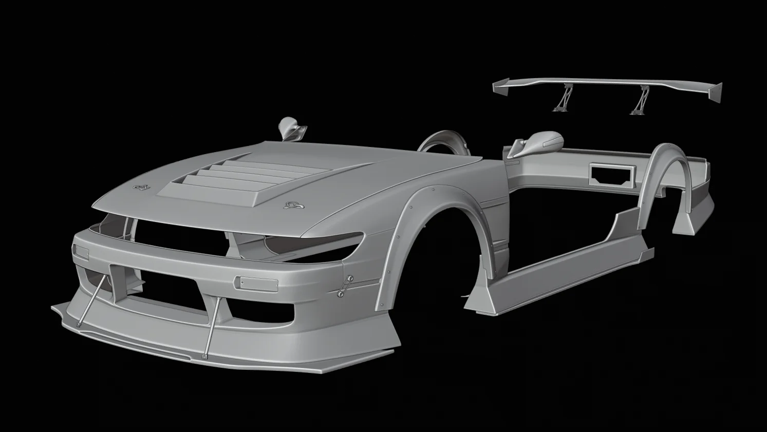 URAS Type-4 Body Kit PS13 Silvia screenshot 2