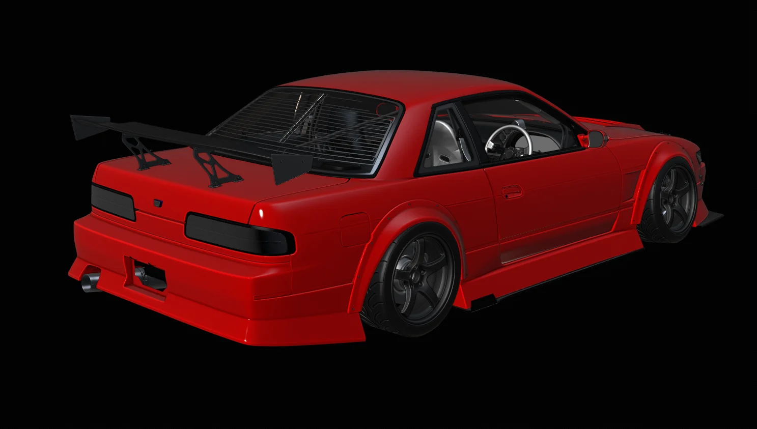 URAS Type-4 Body Kit PS13 Silvia screenshot 3