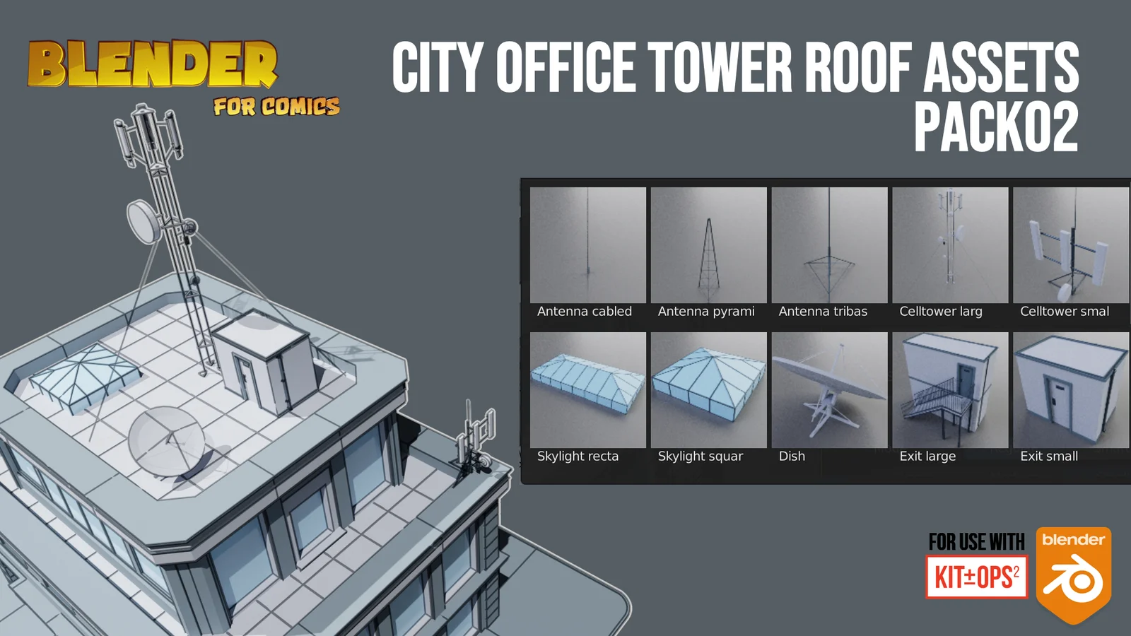 Urban City Office Tower KPack screenshot 2