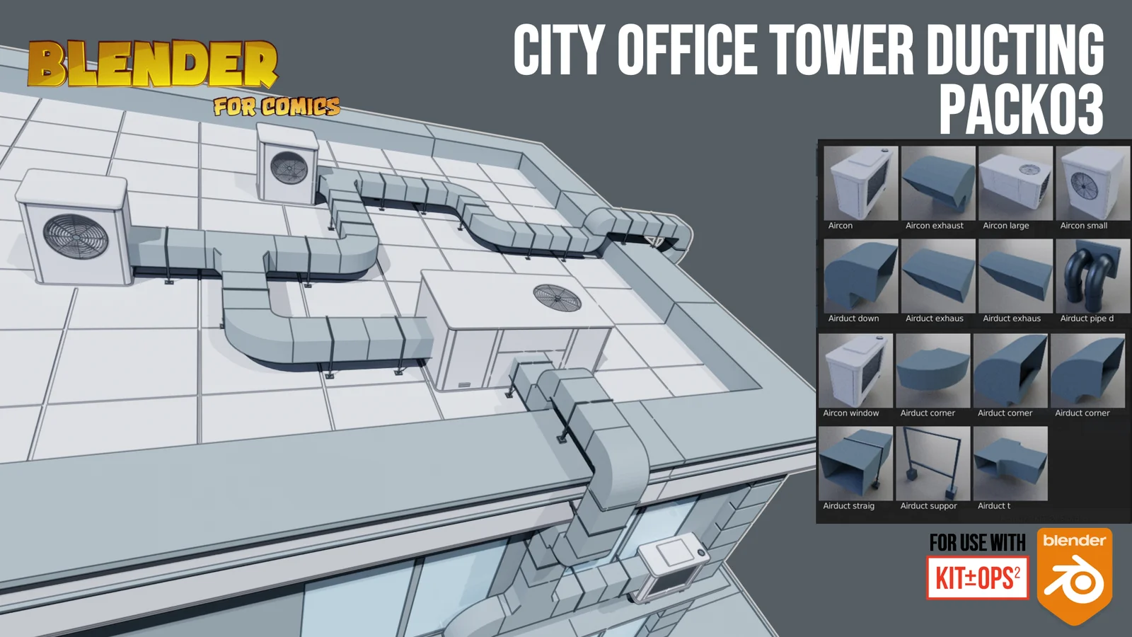 Urban City Office Tower KPack screenshot 3