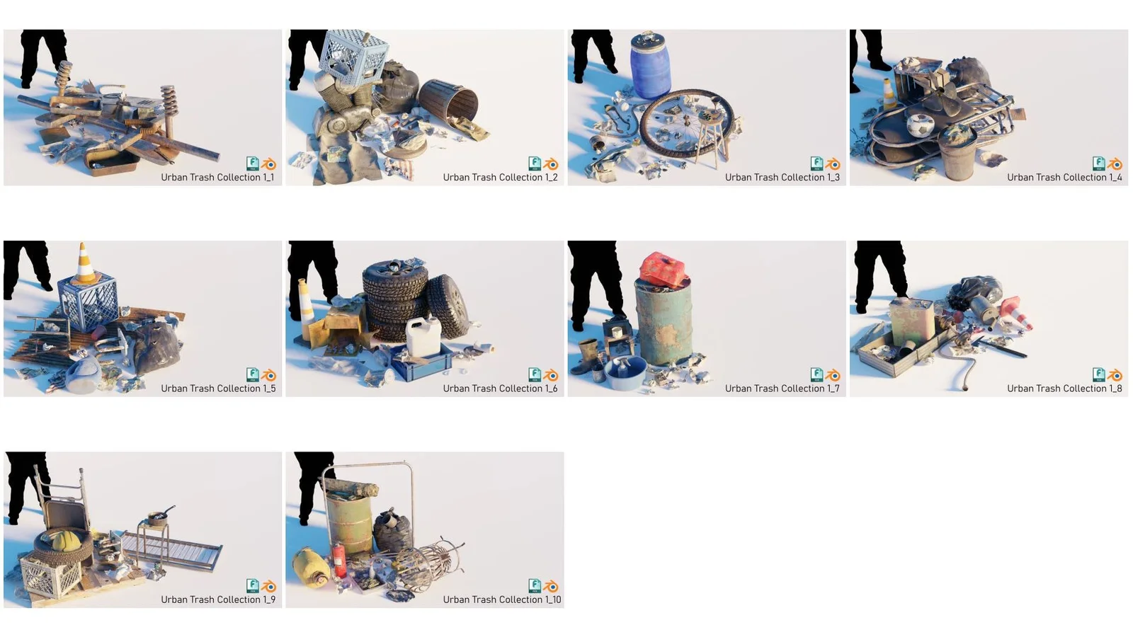 Urban Industrial Trash Collections 1 screenshot 4