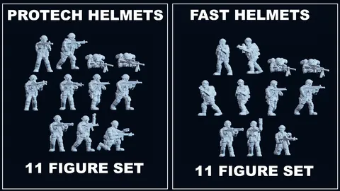 US Forces Deltas - Blender 3d models