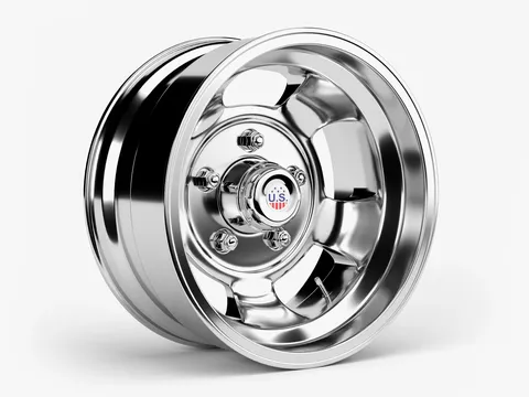 U.S. Indy Mag Wheel - Blender 3d models