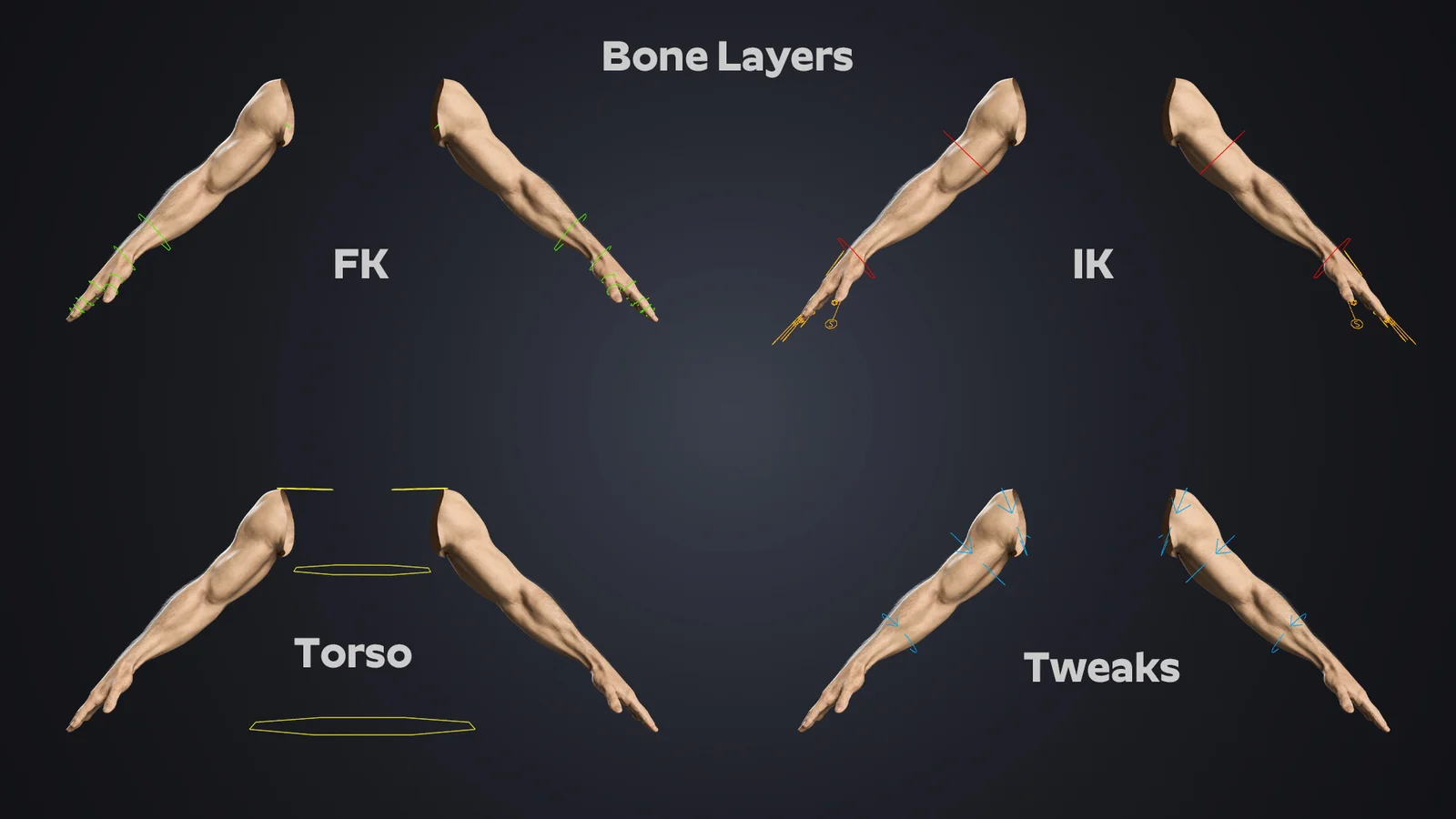 V-ARM 01 Realistic Male Hands screenshot 6