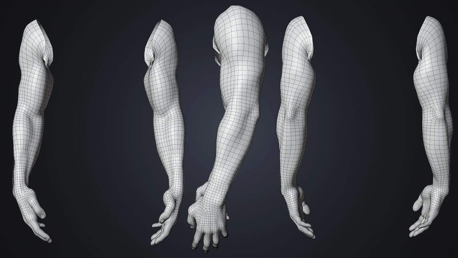 V-ARM 01 Realistic Male Hands screenshot 8