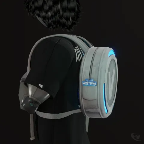 V Backpack - Blender 3d models