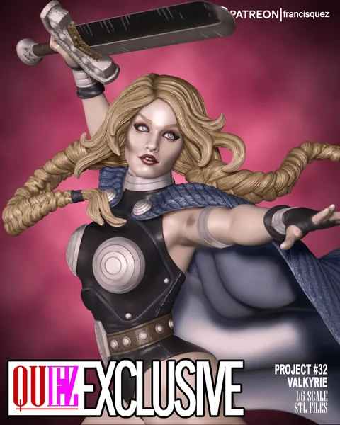 Valkyrie - Blender 3d models