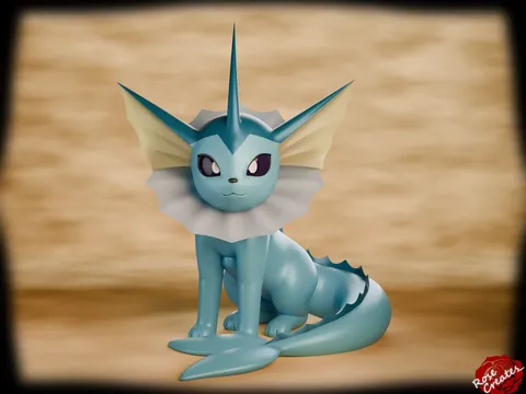Vaporeon - Blender 3d models