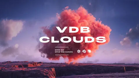 100 VDB Clouds - Blender 3d models