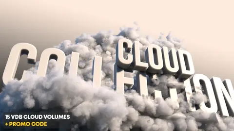VDB Cloud Collection 01 - Blender 3d models