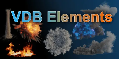 VDB Elements - Blender 3d models