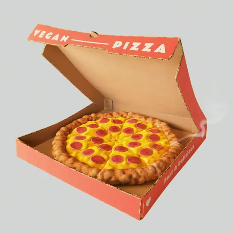 Vegan Pizza - Blender 3d models