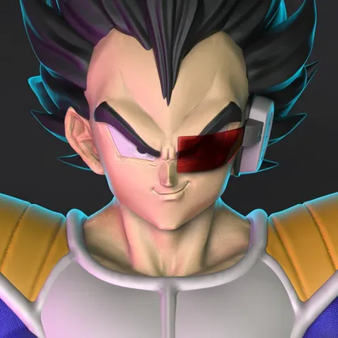 Vegeta - Blender 3d models