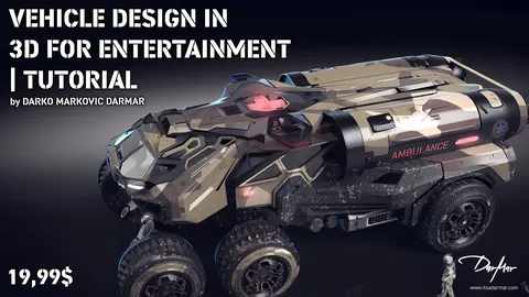 Vehicle Design in 3D - Blender tutorials & courses