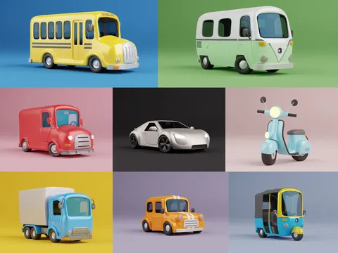 Vehiclez - Blender 3d models