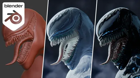 Venom - Blender 3d models