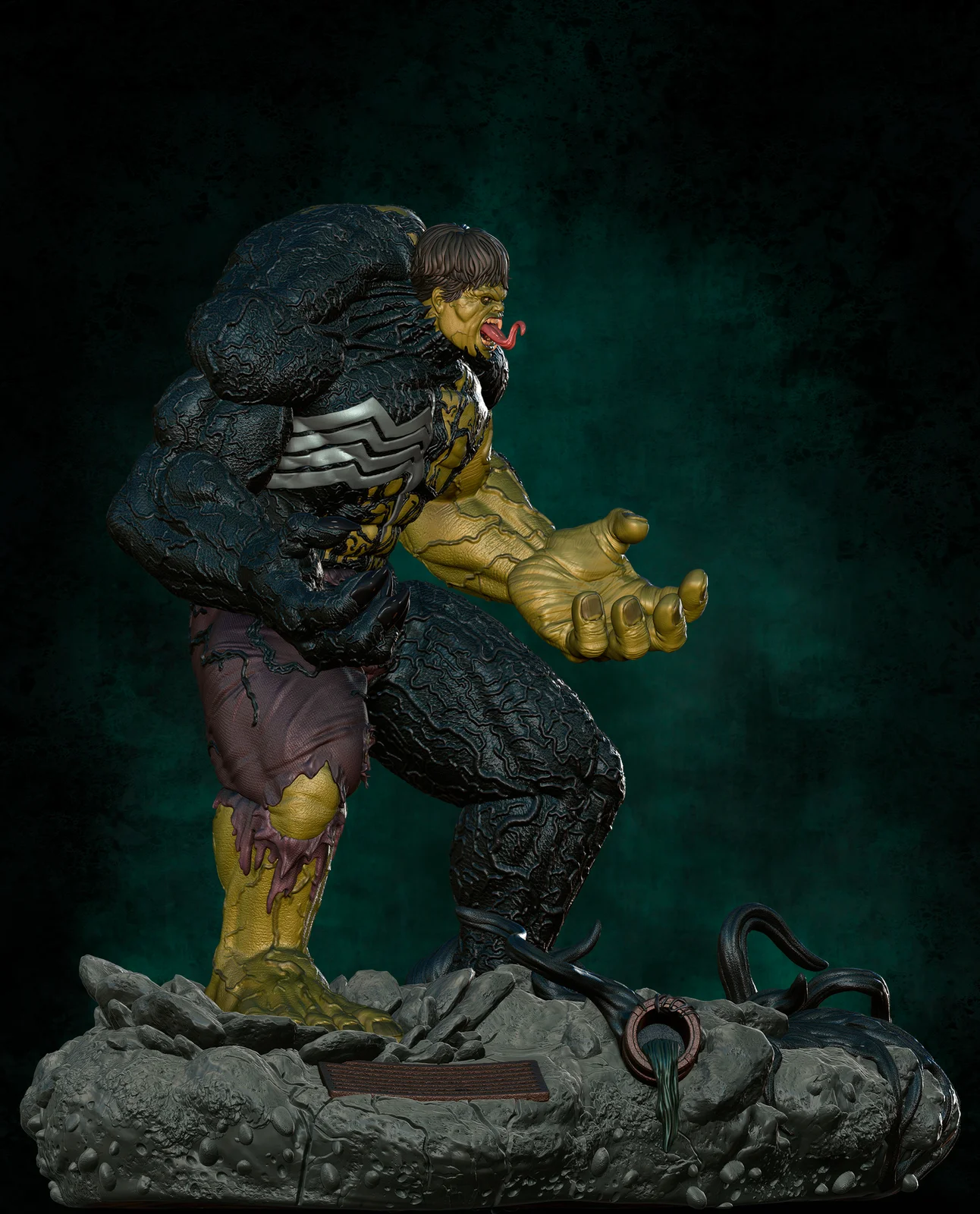Venomized Hulk screenshot 2