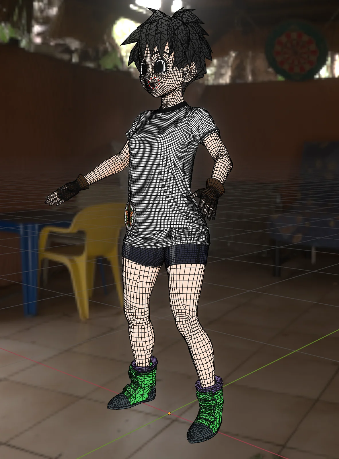 Videl Character Model screenshot 8