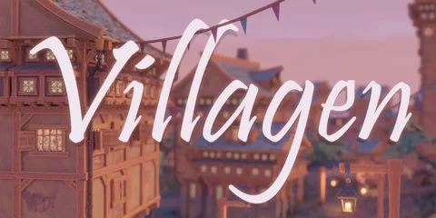 Villagen - Blender geometry nodes