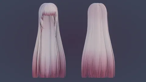 Viper Hair - Blender 3d models