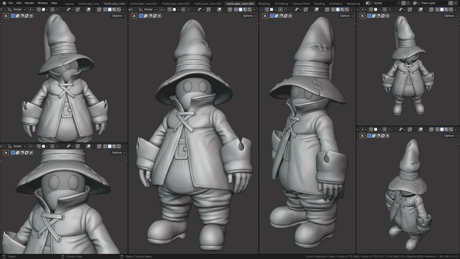 Vivi Character Creation Process screenshot 3