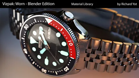 VizPak: Worn - Blender shaders