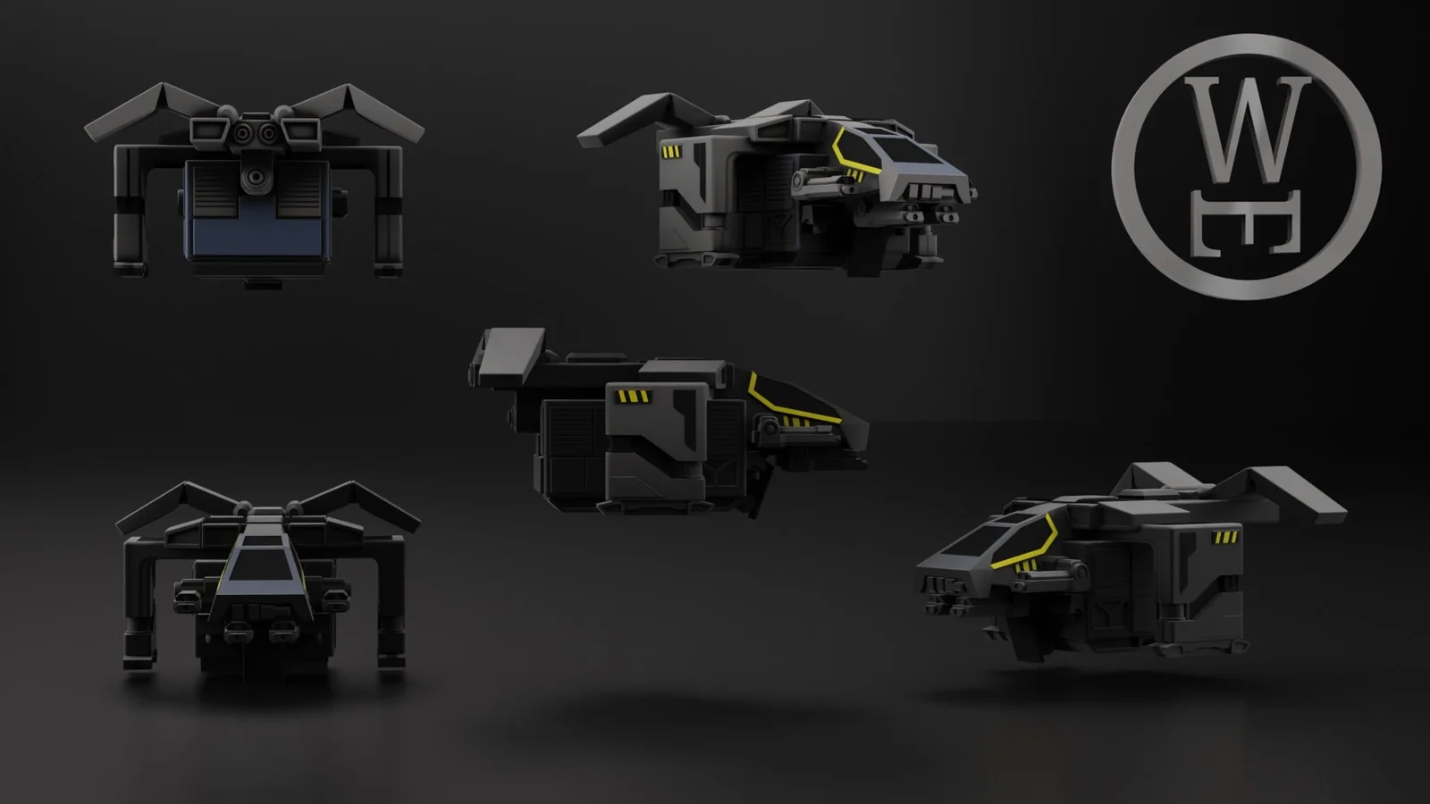 Voidship Troopers Sickle Dropship screenshot 2