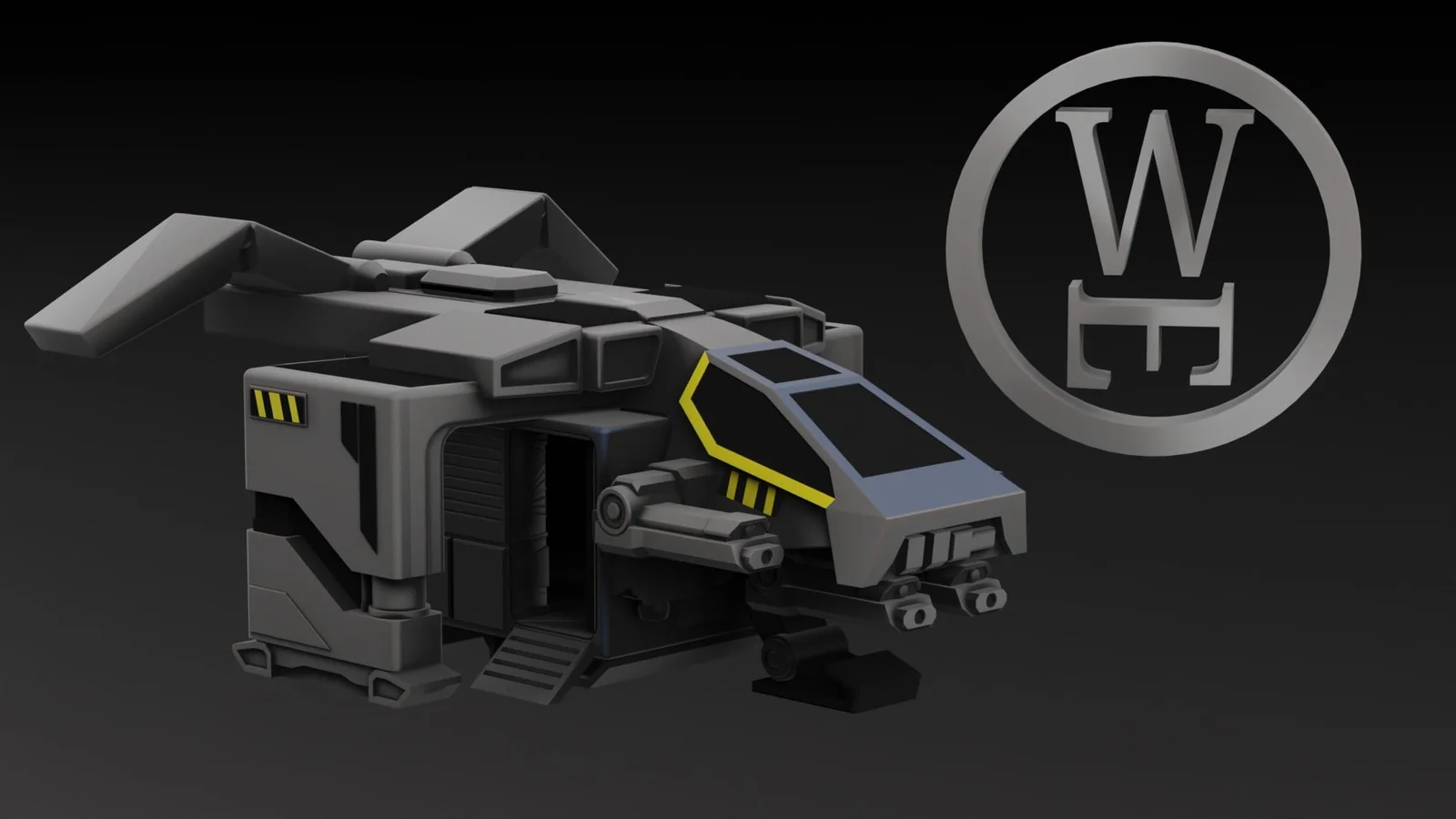 Voidship Troopers Sickle Dropship screenshot 3