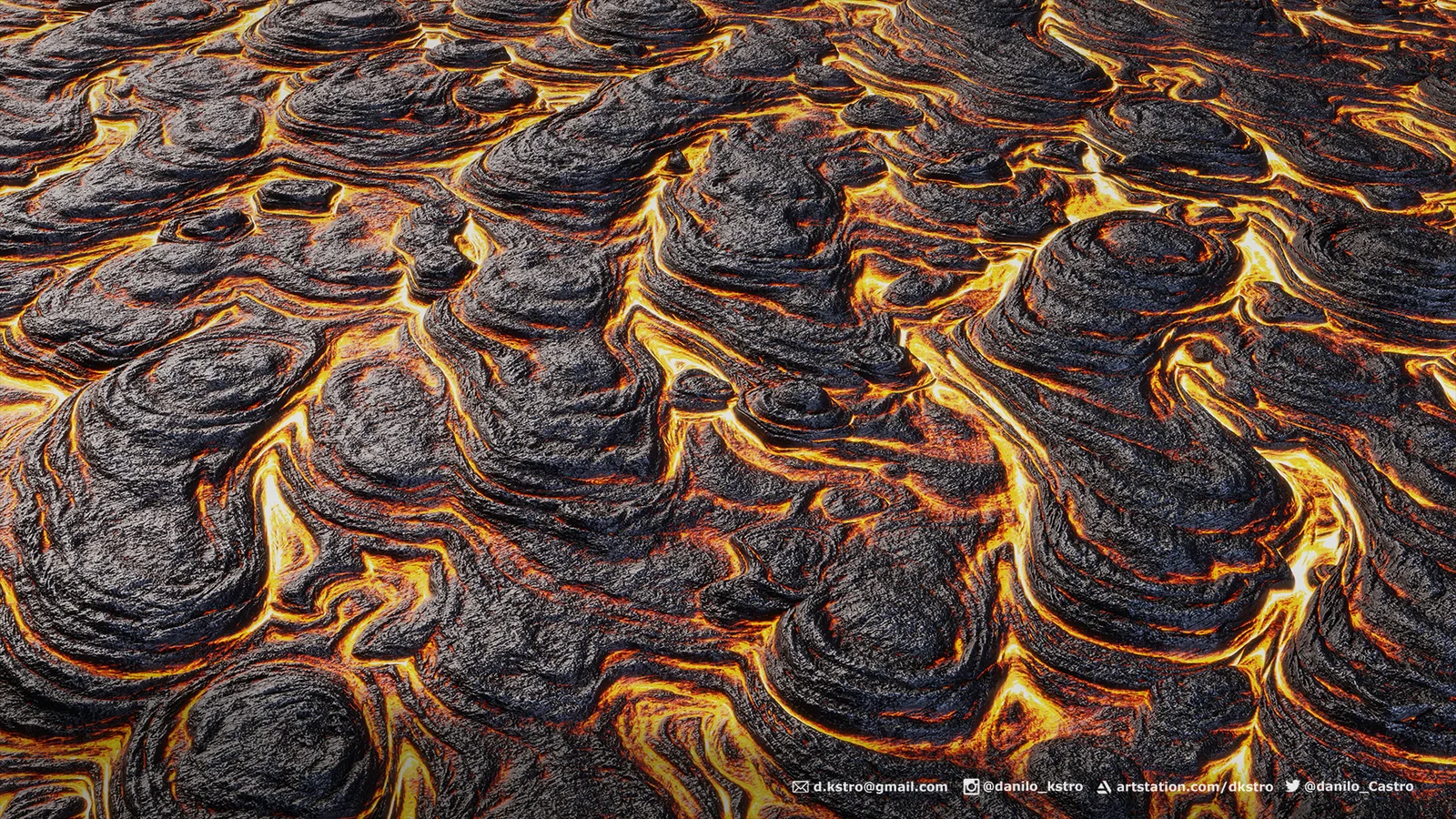 Volcanic Lava Texture screenshot 3