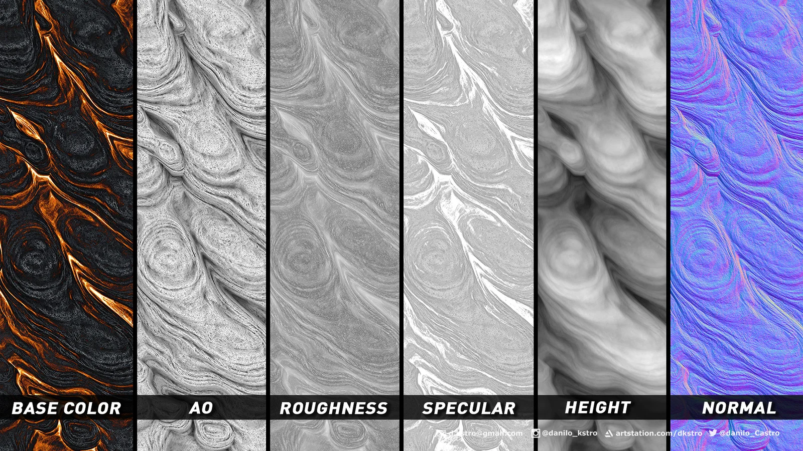 Volcanic Lava Texture screenshot 4