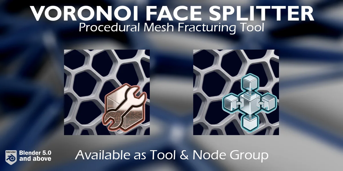 Voronoi Face Splitter screenshot 3