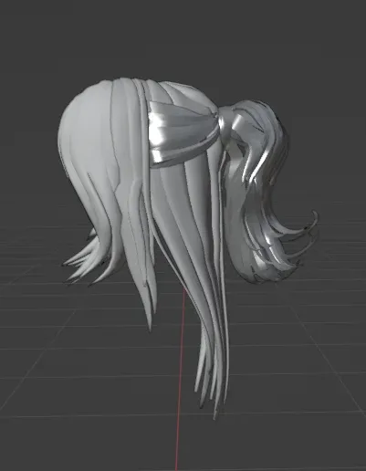 Night Elf Hair - Blender 3d models