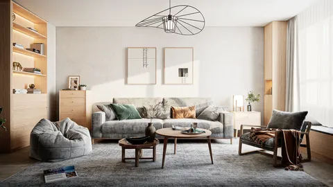 Wabi Living 02 - Blender scenes