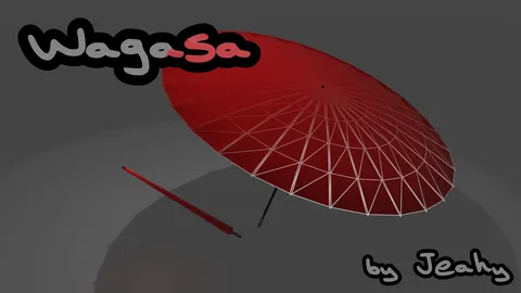 Wagasa - Blender 3d models