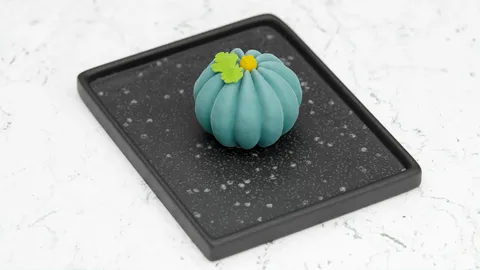 Procedural Wagashi - Blender geometry nodes