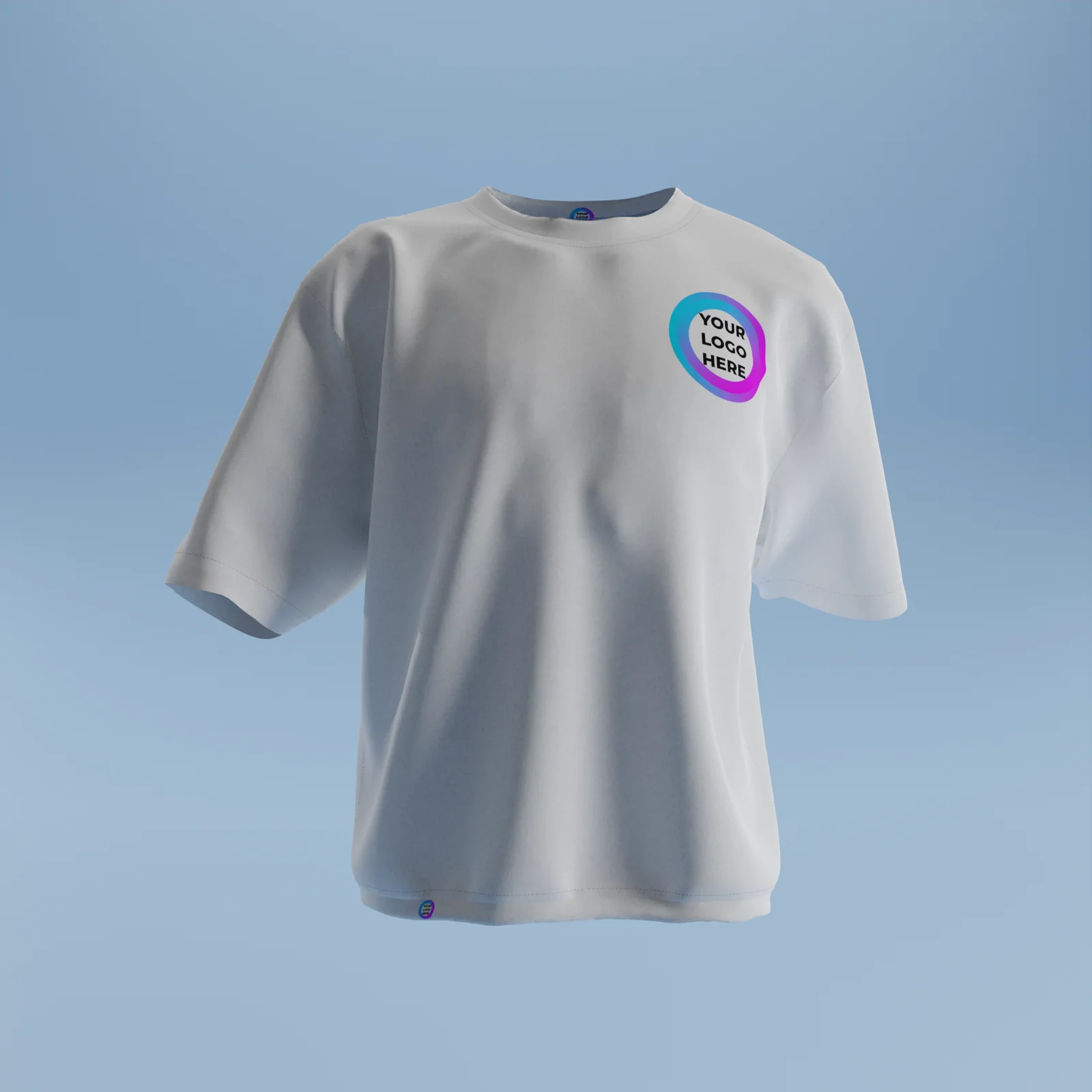 Walking 360 T-Shirt Mockup screenshot 2