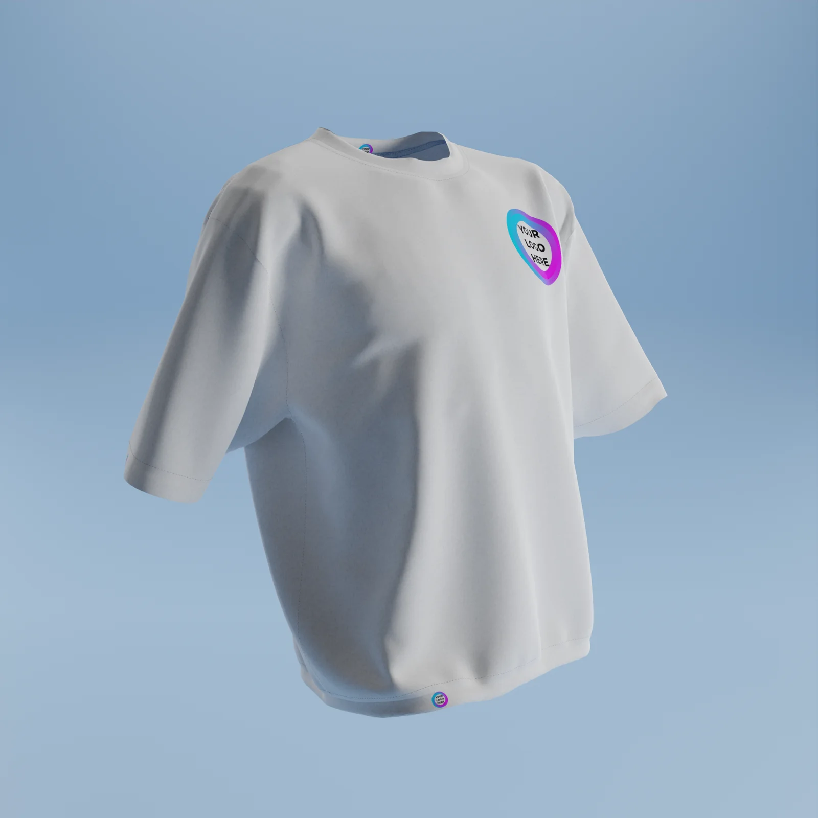 Walking 360 T-Shirt Mockup screenshot 3