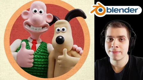 Wallace and Gromit Sculpt - Blender scenes