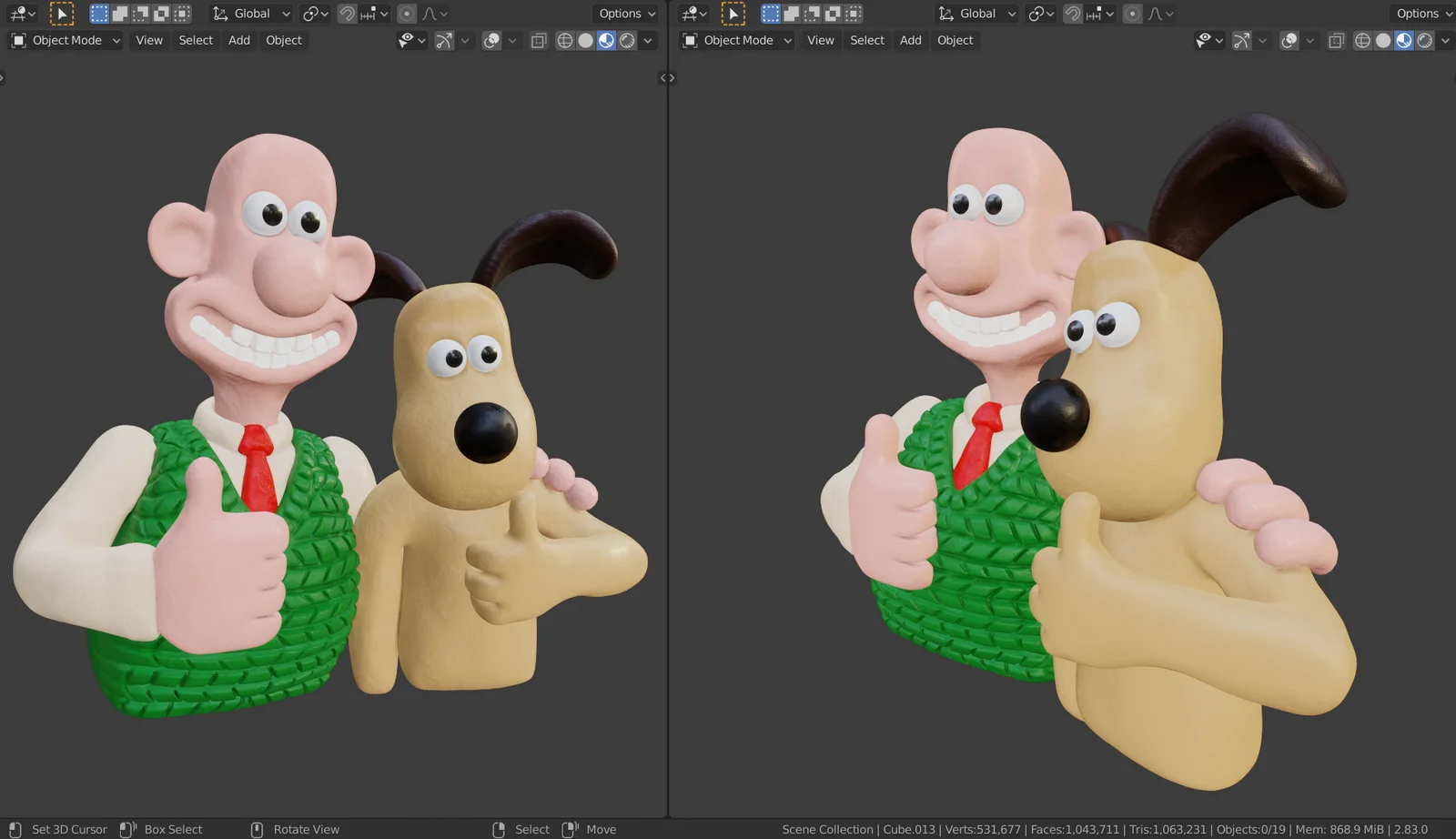 Wallace and Gromit Sculpt screenshot 3