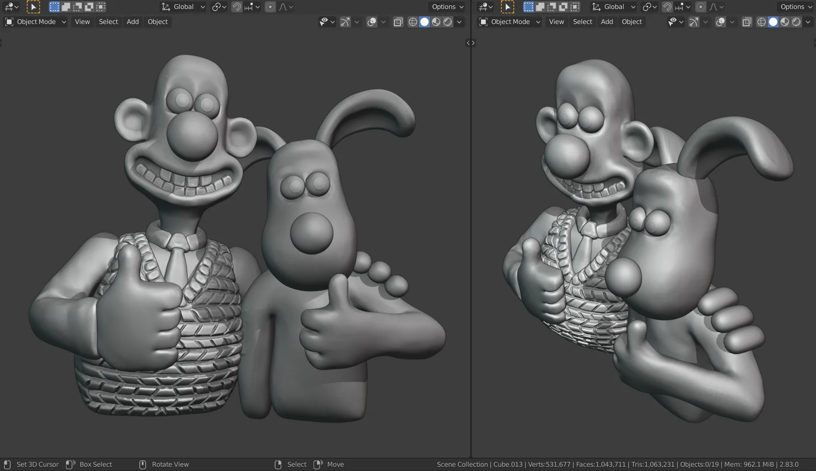 Wallace and Gromit Sculpt screenshot 4