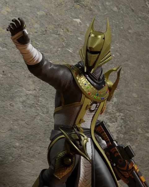 Destiny Warlock - Blender 3d models